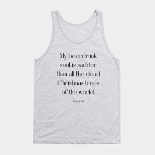 Bukowski quote Tank Top